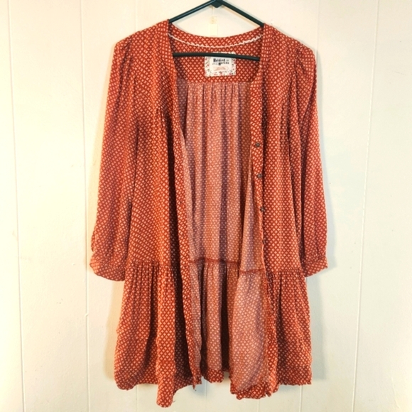 Holding Horses Pavin Long Sleeve Button Down Tunic Size Small - Picture 9 of 16